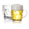 BothEarn Dimple Beer Mug Set of 2-20 Ounce (1 Pint)