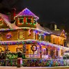 DAHAN 32 m 300 LED Luces Solares Navideñas de Cable
