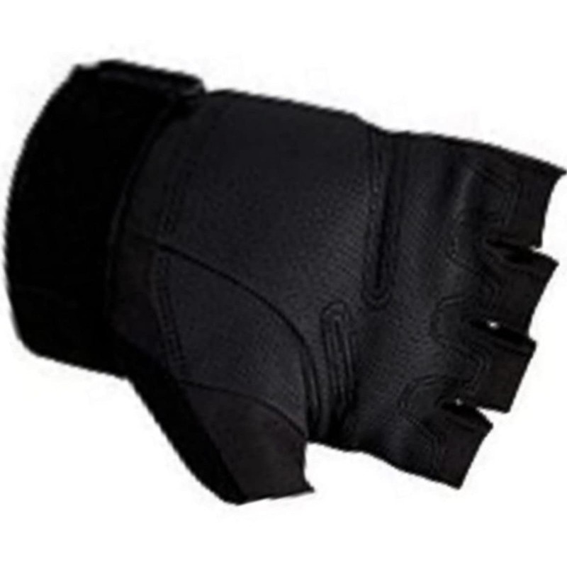 - Fingerless Tactical Gloves, Black, M Size, Great for Pro