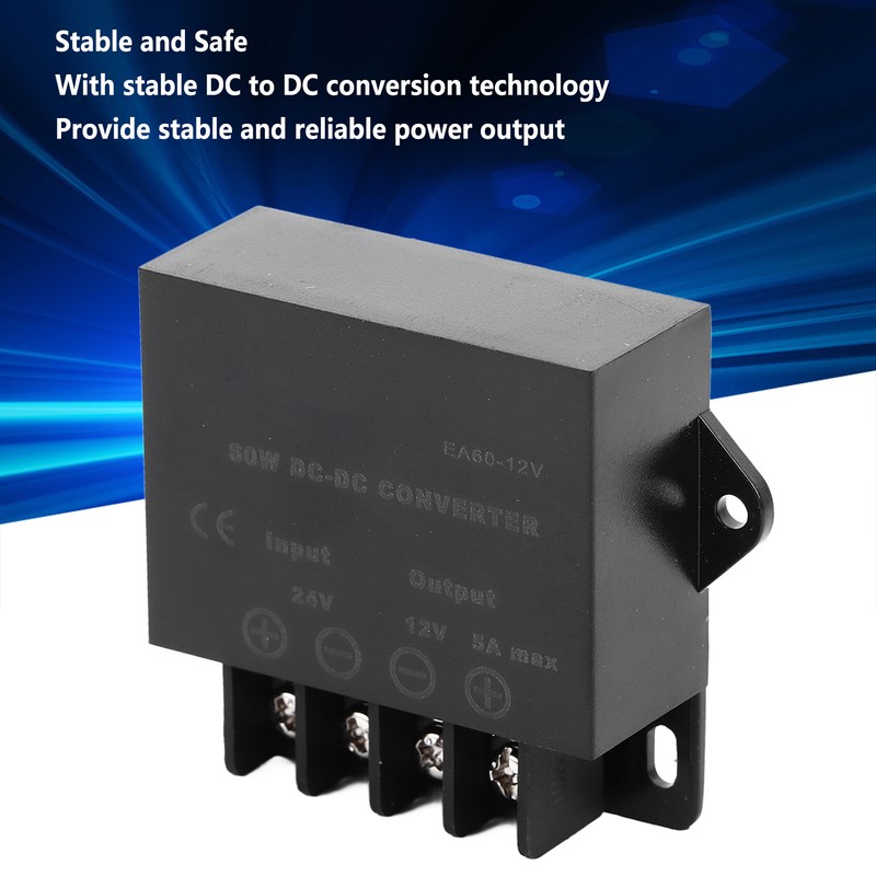 Car Electric Converter 5A 24V to 12V DC to DC