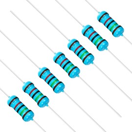 Chanzon 50pcs 1W 15K Ω ohm 15000r Metal Film Fixed Resistor 0.01 ±1% Tolerance 15KR MF Through Hole Resistors Current Limiting Rohs Certificated