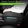 SDPVorn Center Console Cover for Nissan Pathfinder Armrest Cover Console
