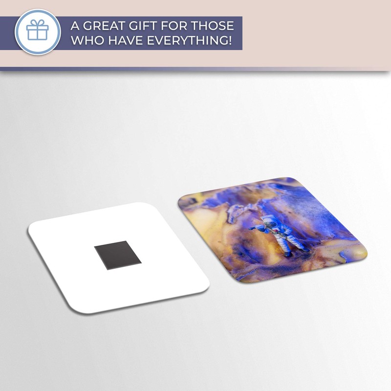 Destination Vinyl ltd Fridge Magnet - Mini Astronaut Figure Alien