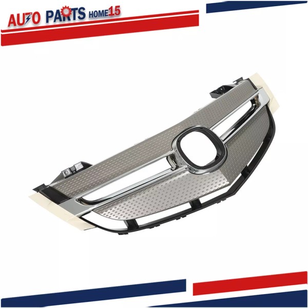 WFLNHB Chrome Grille Front Upper Grill Assembly For 2007-2009 ACURA