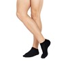 POMPEA Men's Cotton Ankle Socks, Black (Nero 0071), M Pack