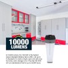 Metalux SHP 4 ft. 128-Watt Equivalent, 10000 Lumens Integrated LED,