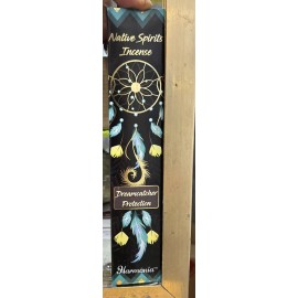 Dreamcatcher (Vetiver) Incense Sticks by Native Spirits NEW - One (15g) Box