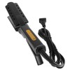 Hair Straightener Wide Steam Flat 4 Level Adjustable Temperature Black