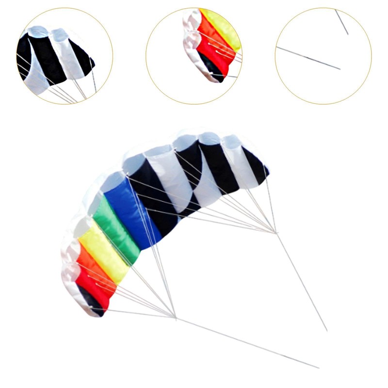 Harilla Line Kite Einstiegsniveau Großer Parafoil Drachen für Park Outdoor