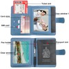 Travel RFID Passport Holder Wallet Case Waterproof Cute Leather Passport