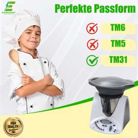 Eascandy Replacement Blender Blade Compatible with Thermomix TM31 - SUS420 Stainless Steel Blade, Sharp & Durable, Accessory for Vorwerk Food Processor