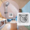 BALDR Waterproof Watch, Digital Thermometer/Hygrometer, Waterproof LCD Large Screen, Shower