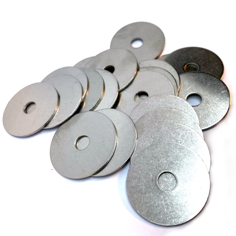 M8 x 40mm Penny Washer, A4 (316) Stainless Steel (Pack