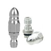 2(Sets) Pressure Washer Sewer Jetter Nozzle with 1/4'' Quickly Connector,Pressure