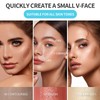 3pcs Highlight Blush Contour Stick Professional Cream Blush Stick for