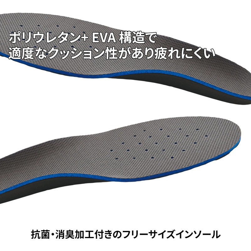 1 pair of urethane 3-layer insoles