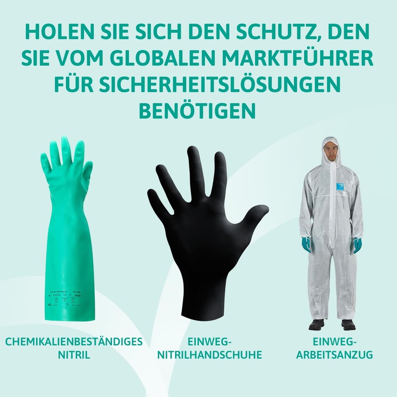 Ansell HyFlex 48-101 Nylon Work Gloves Multi-Purpose Abrasion Resistant Industrial