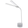 OttLite LED Desk Lamp with Dual Head & Bluetooth Speaker