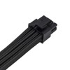 Silverstone SST-PP07E-PCIB - Cable Extensor ENFUNDADO 25 cm 8PINES A