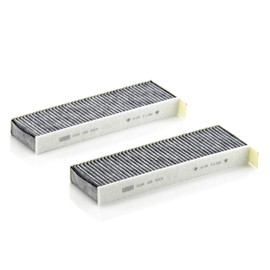 Original MANN-FILTER Interior Filter CUK 29 003-2 – Cabin air filter set (set of 2) with active charcoal – For passenger cars