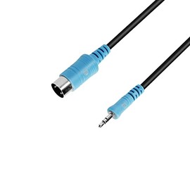 Adam Hall Cables 3 Star BW MIDI 0090 TRS/MIDI Cable Mini Jack TRS x 5-Pin 0.9 m