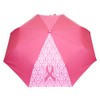 Pink Ribbon Damask Umbrella