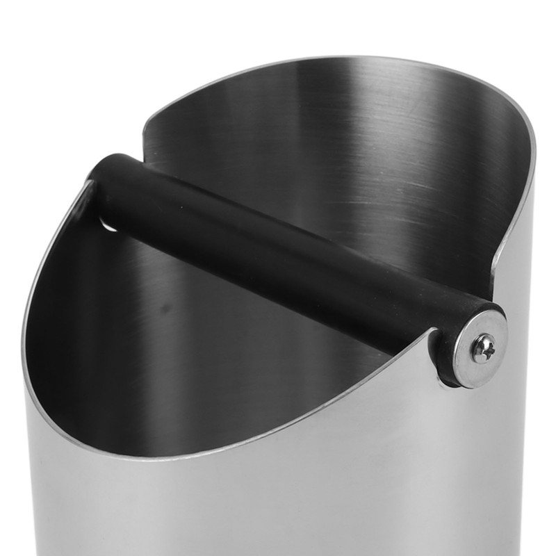 Coffee Knock Box Round Stainless Steel Coffee Machine Knock Box