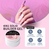Solid Builder Gel for Nails Kit 15g– 4-in-1 Solid Builder