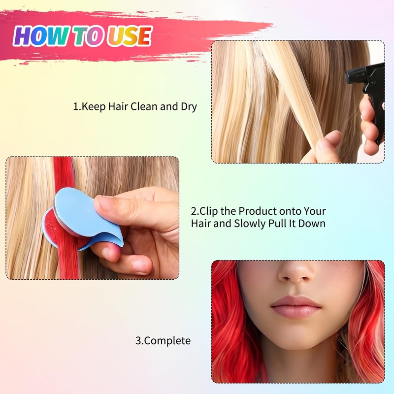 Hair Chalk for Girls Hair Chalk for Children Hair Chalk