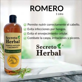 Caja 6pz Shampoo Y Acondicionador Secreto Herbal 1l                                                                                                   