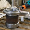 Rocaris 10 Pack Flap Wheel, 120 Grit for Rotary Tools，1/8