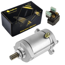 Caltric Starter & Relay Solenoid for Yamaha Rhino 660 YXR660 2004 2005 2006 Atv New