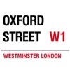 Oxford Street WE1 London Street Sign - Steel, 20 x