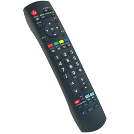 ROLLGAN EUR7737Z50 Replacement Remote Control Suitable for Panasonic TV TH-37PV70P/F TH-37PV70PA TH-37PX70E TH-37PX70E/B TH-42PV70P/F TH-42PX70E TH-42PX70EA TH-42PX74EA TH-42PX74EA 2PV70PA