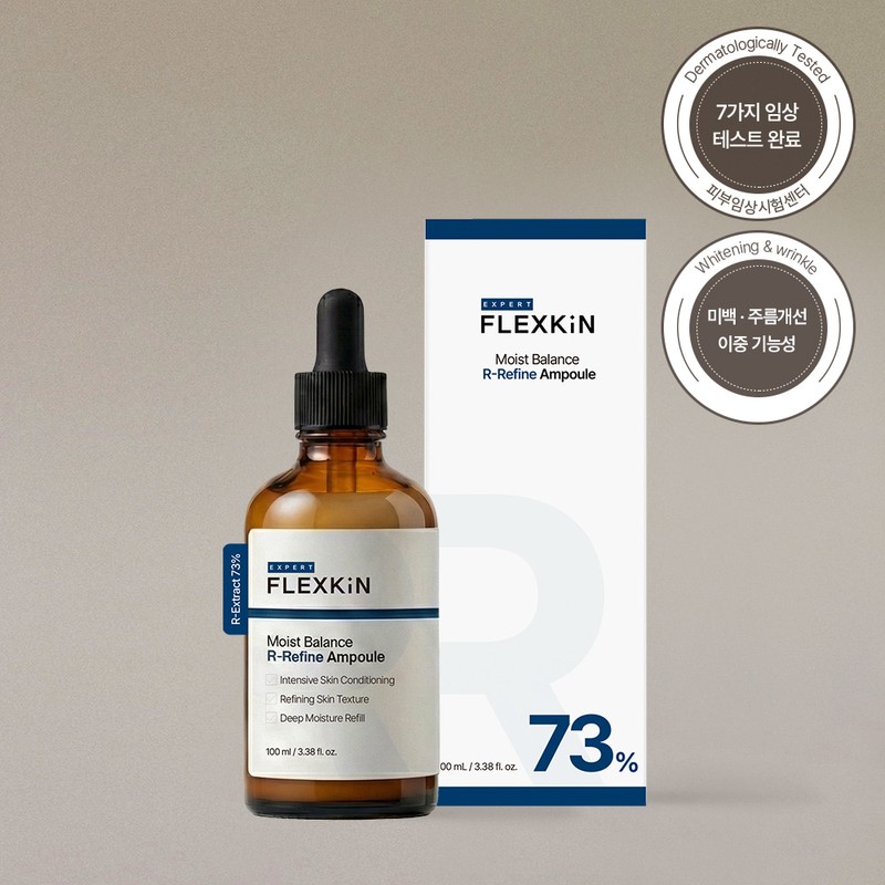 Flexkin Expert Moist Balance R-Refine Ampoule 100ml + Starter Kit