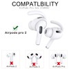 Mijusun 4 Pairs Replacement Ear Hooks for AirPods Pro 2