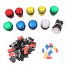 WANGCL 10 x Mame-Multicade LED Illuminated Arcade Push Buttons with