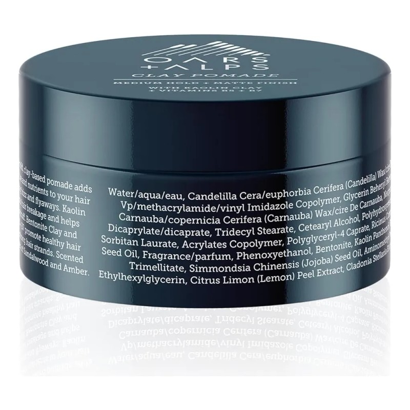Oars + Alps Pomada Capilar De Arcilla Para Hombres, Promueve
