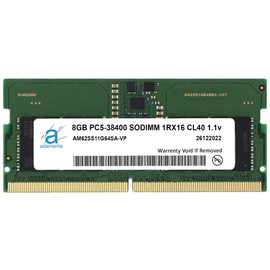 Adamanta 8GB (1x8GB) Compatible with Dell G15 5530 DDR5 4800MHz PC5-38400 SODIMM 1Rx16 CL40 1.1v 262 Pin Laptop Notebook Memory Module Upgrade RAM