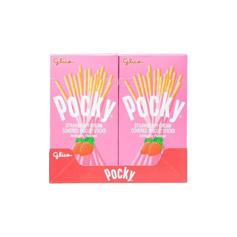 Pocky Biscuit Stick, Strawberry, 2.47 Ounce (Pack of 10)