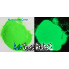 Avid Colorist Glow Powder - Fluorescent Green, 1oz (30g) Glow in Dark Pigment for Resin, Slime, Nail Polish, Paints, Coatings, Acrylic