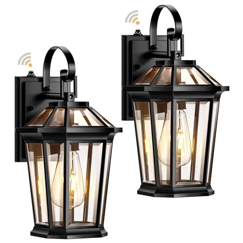 VIANIS Dusk to Dawn Outdoor Wall Lighting, Exterior Light Fixture