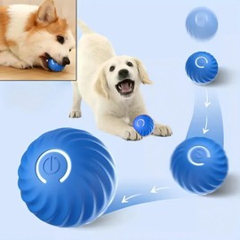 Ball for Cats and Dogs,Vibrating Do/g Ball,Dog Self Rolling Ba/ll,Interactive Dog/Cats B/all Toys,Ac/tive Moving Pet Plush Toy,Durable Mo/tion Ac/tivated Automatic Rolling Ba/ll Toys(Orange)