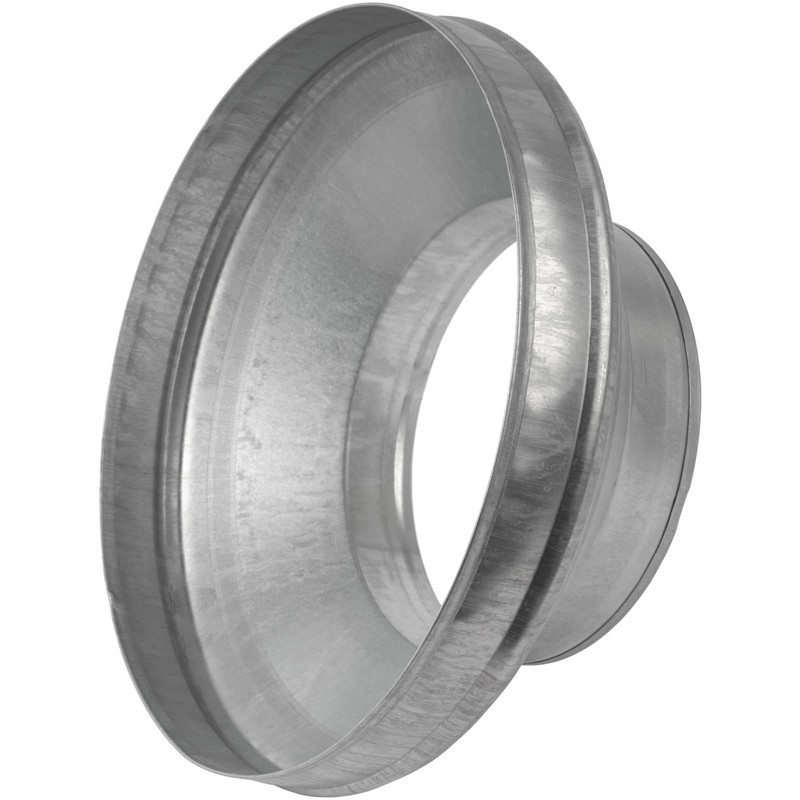 12" to 8" Inch Galvanized Steel Round Duct Reducer -