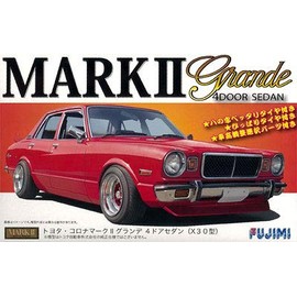 blistering Mist Model 1/Up Series No. 172 Toyota Corona Mark II Grande 4 Door Sedan/Type Plastic Model id172 
