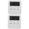 SHOWERORO 2pcs Egg Timer for Boiling Eggs Digital Kitchen Timer
