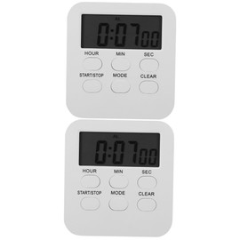 SHOWERORO 2pcs Egg Timer for Boiling Eggs Digital Kitchen Timer Cooking Boys and Girls Study Classroom