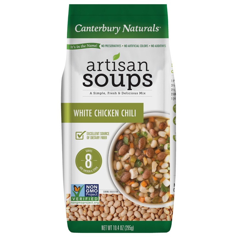 Canterbury Naturals Artisan Soup Mix, White Chicken Chili, 10.4 OZ