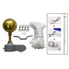 Baoblaze Flagpole Hardware Replace Parts Set 37.7 ft Rope Aluminum