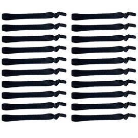 Healeved 20pcs Elastic Hair Ropes for Men Hair Ties Wrist Straps Ponytail Holders